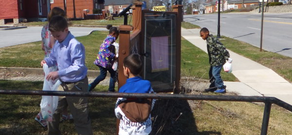 Kids in Yard