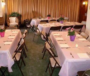 Setup for dinner for 30